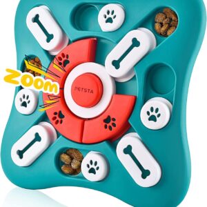 LUKITO Dog Puzzle Toy, Slow Feeder Bowl for Puzzle