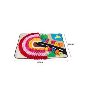Multi-Design Foldable Dog Snuffle Feed Mat