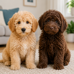 Mini Goldendoodle and Labradoodle